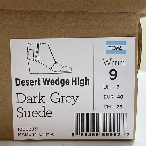 Toms Desert Wedge High Booties - Picture 8 of 8